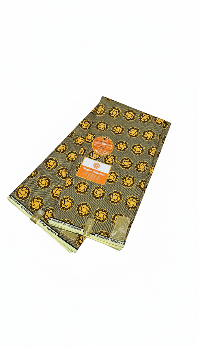 Tissu africain imprimé