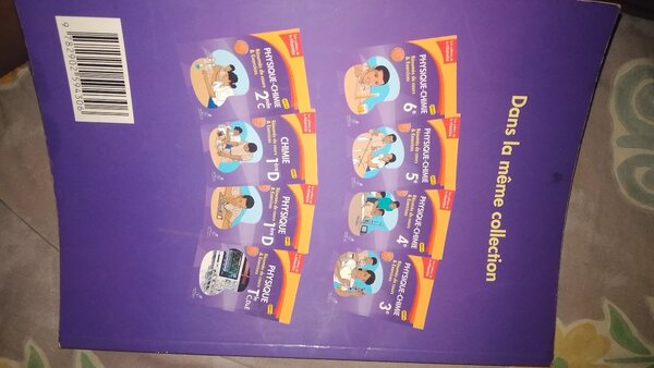 Cahier de Chimie Tle C,D&E