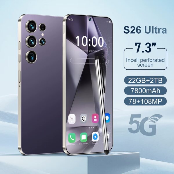 Smartphone S26 Ultra 5G 7.3"