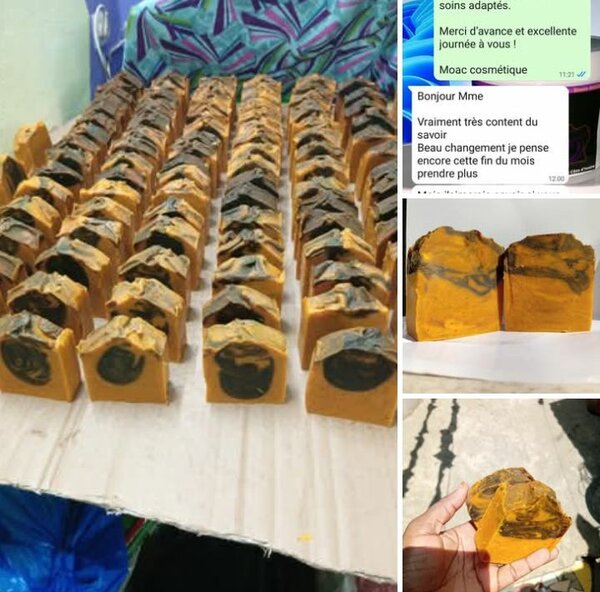 Savon Huile rouge & curcuma