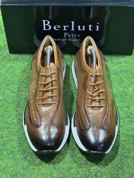 Sneakers en cuir Berluti
