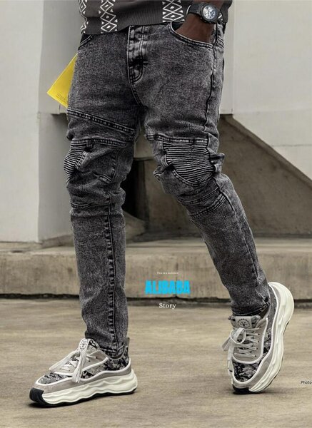 Pantalons Cargo en Jean Homme