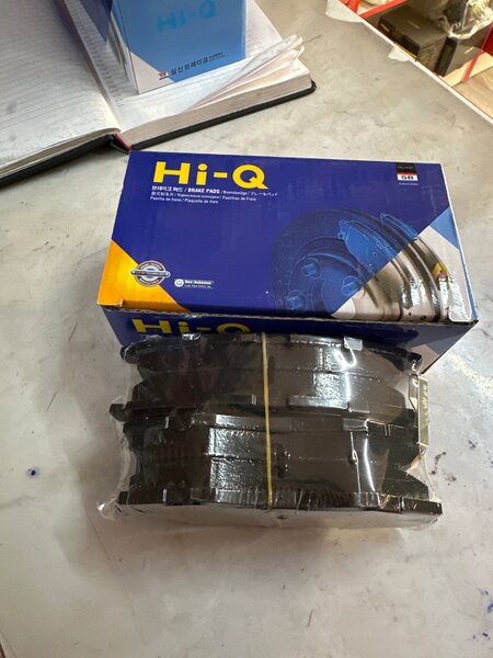 Колодки передние