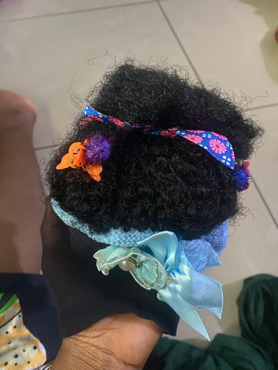 Handcrafted Afro Doll Wigs