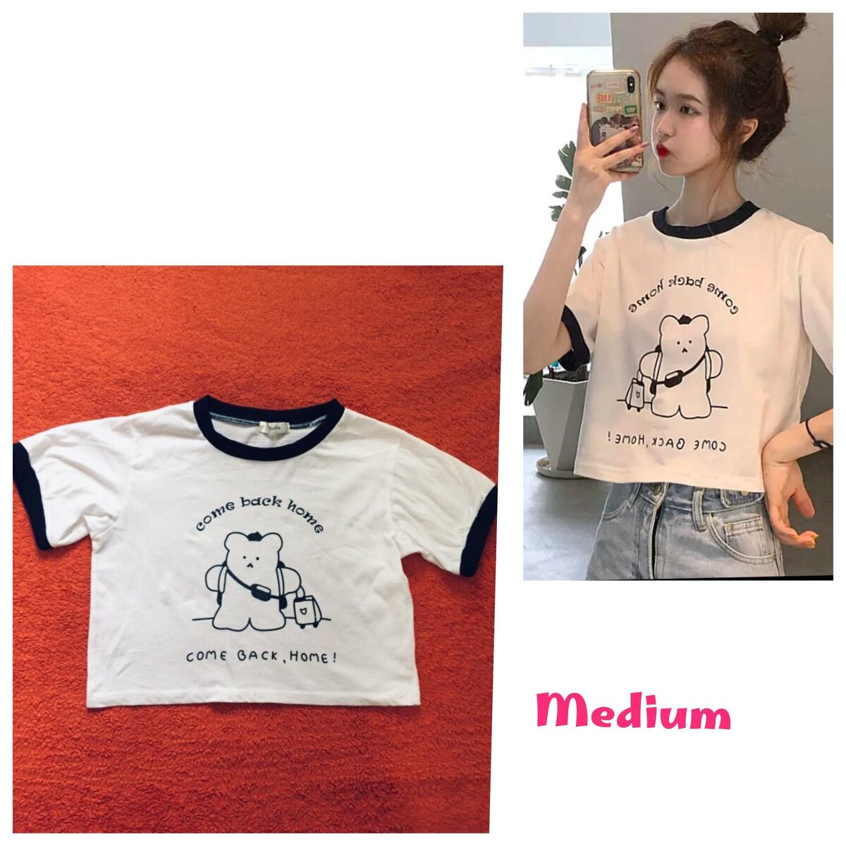 Salaula crop tops and tops