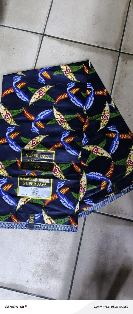 Tissu Super Java Wax