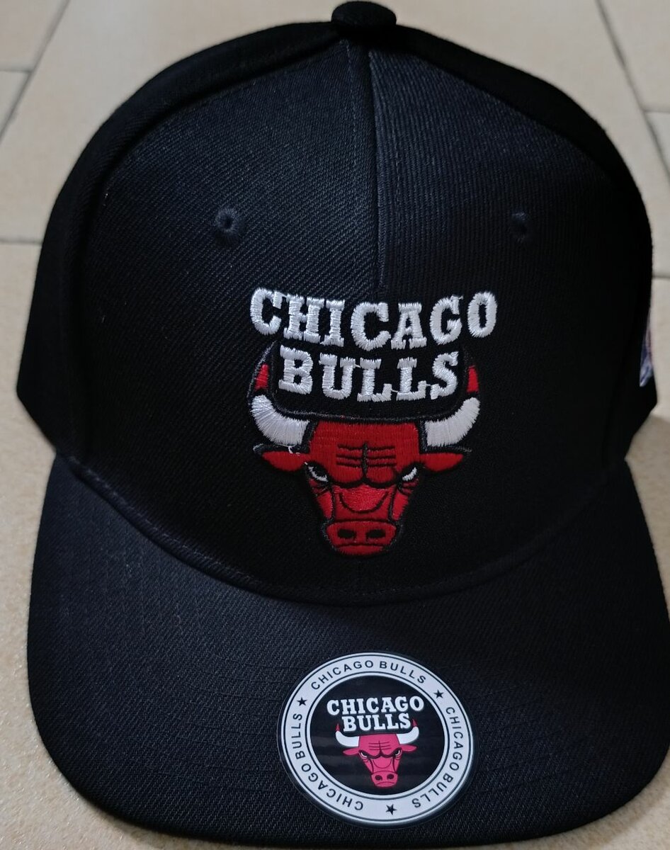 Casquette Chicago Bulls Noire