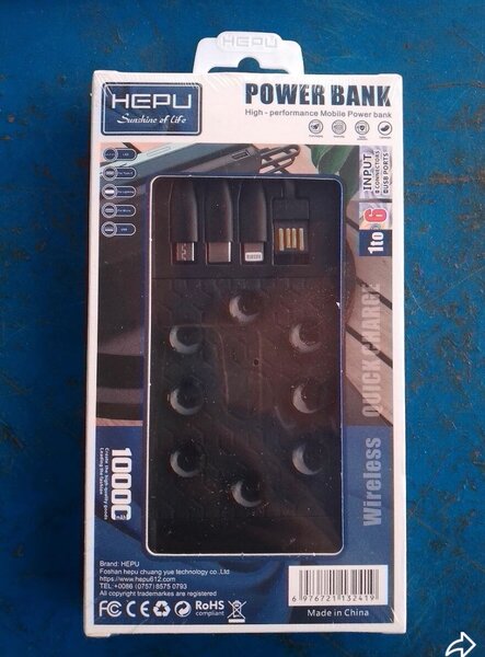 Powerbank sans fil 10000mAh