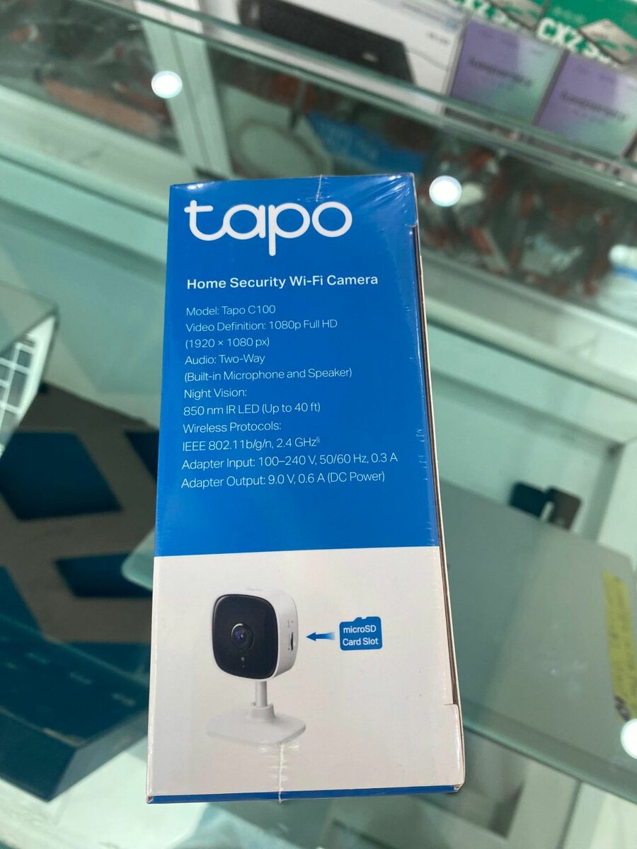 Tapo Caméra Sécurité Wi-Fi HD