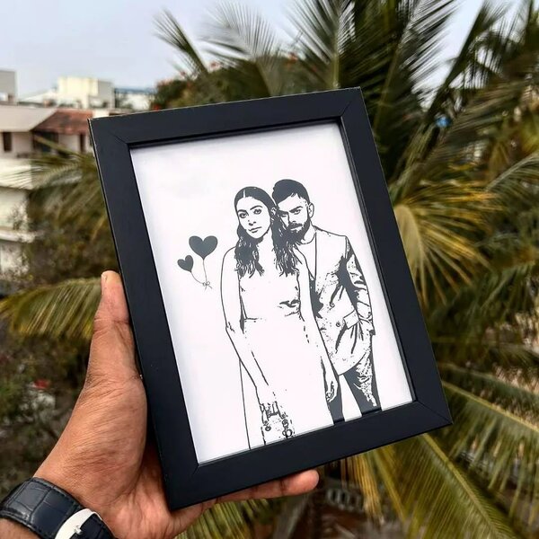 Elegant Couple Art Frames