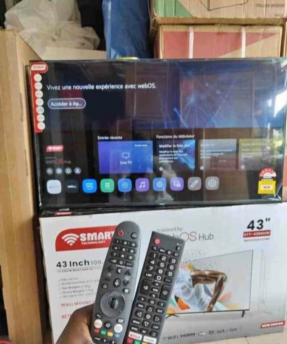 Téléviseur Smart LED 43"