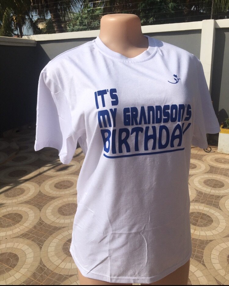 Scripted Kids Birthday Tee