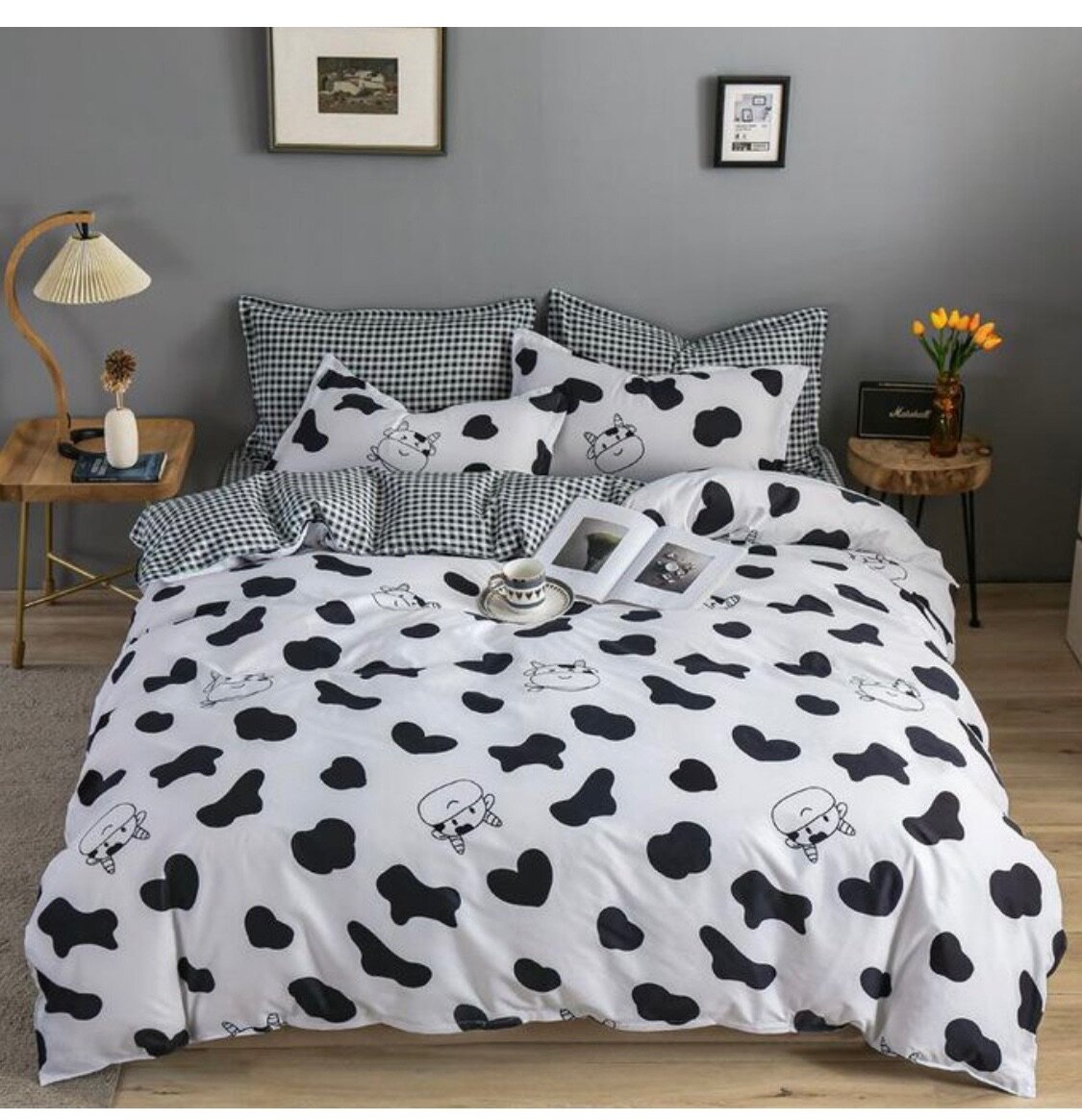 Black And White Bedsheets