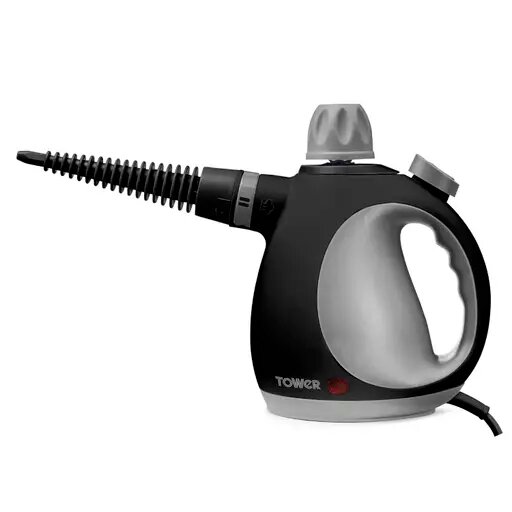 Tower handheld Steam Cleaner with 9 Accessories Keep your f