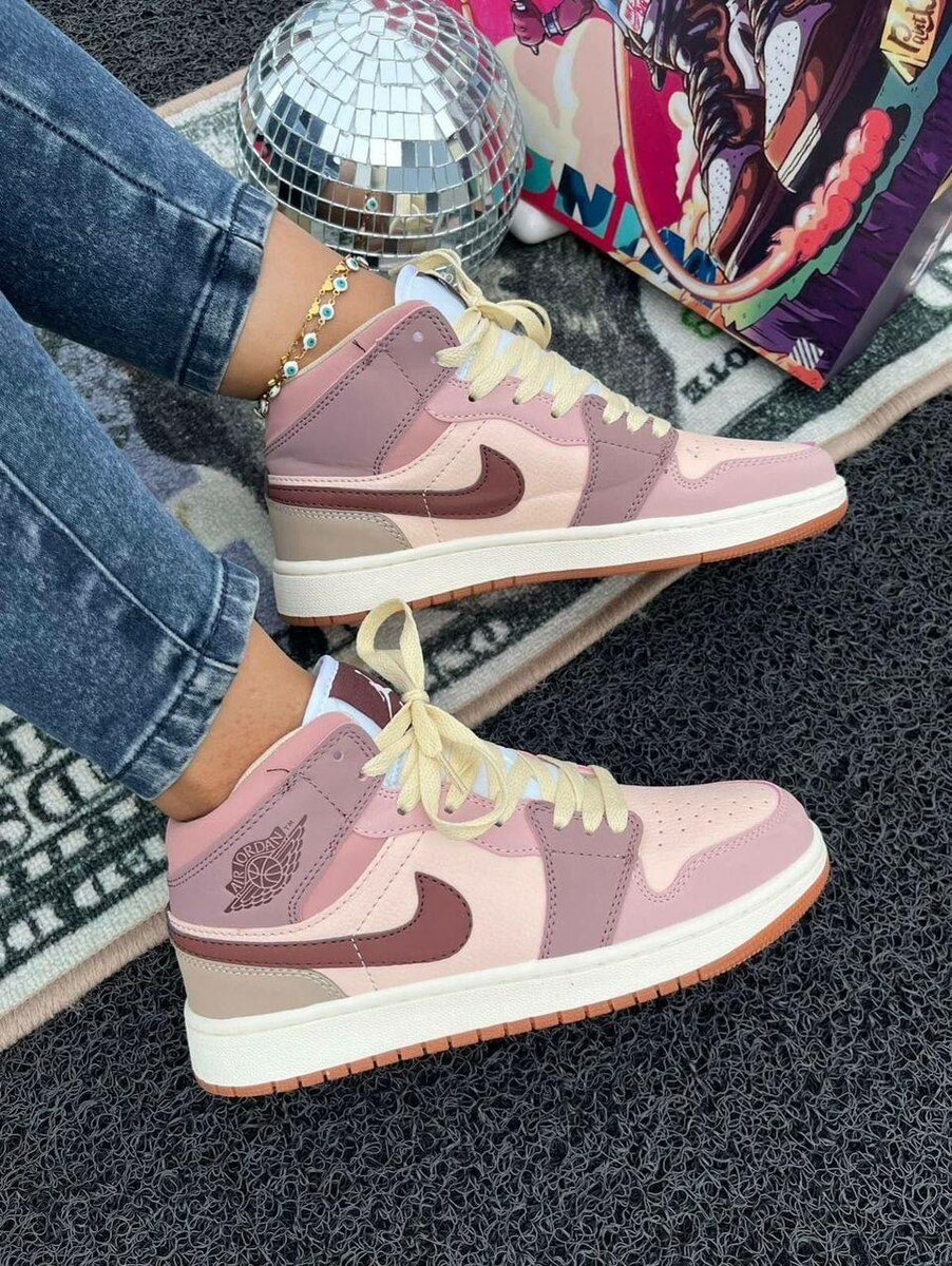 Baskets Air Design Mode Rose