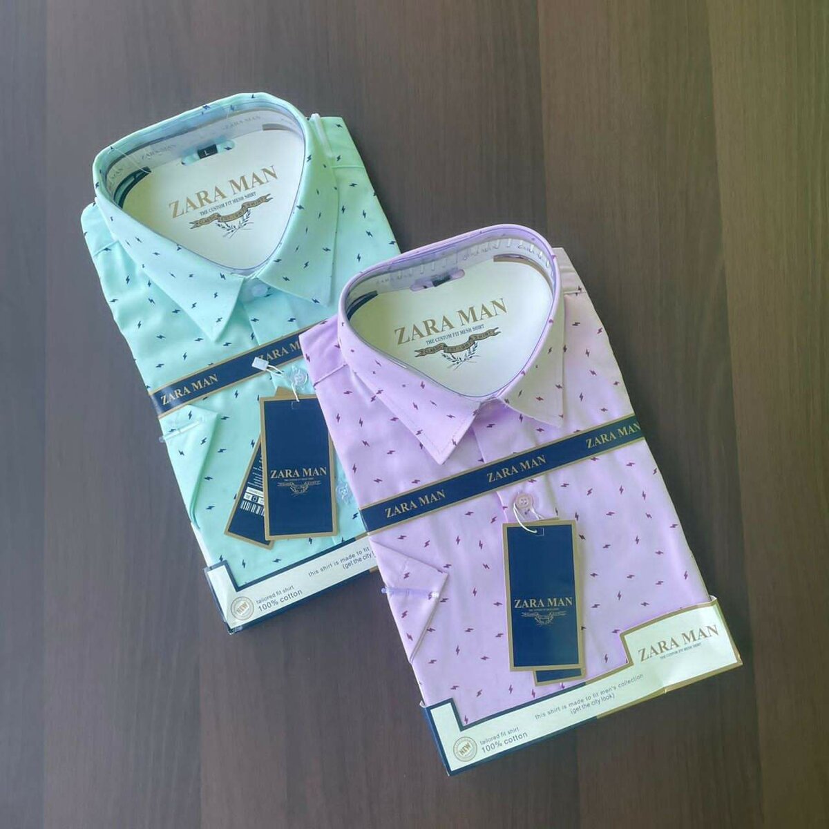 Zara man short sleeves