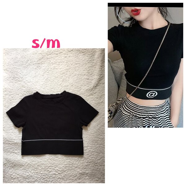 Salaula crop tops and tops