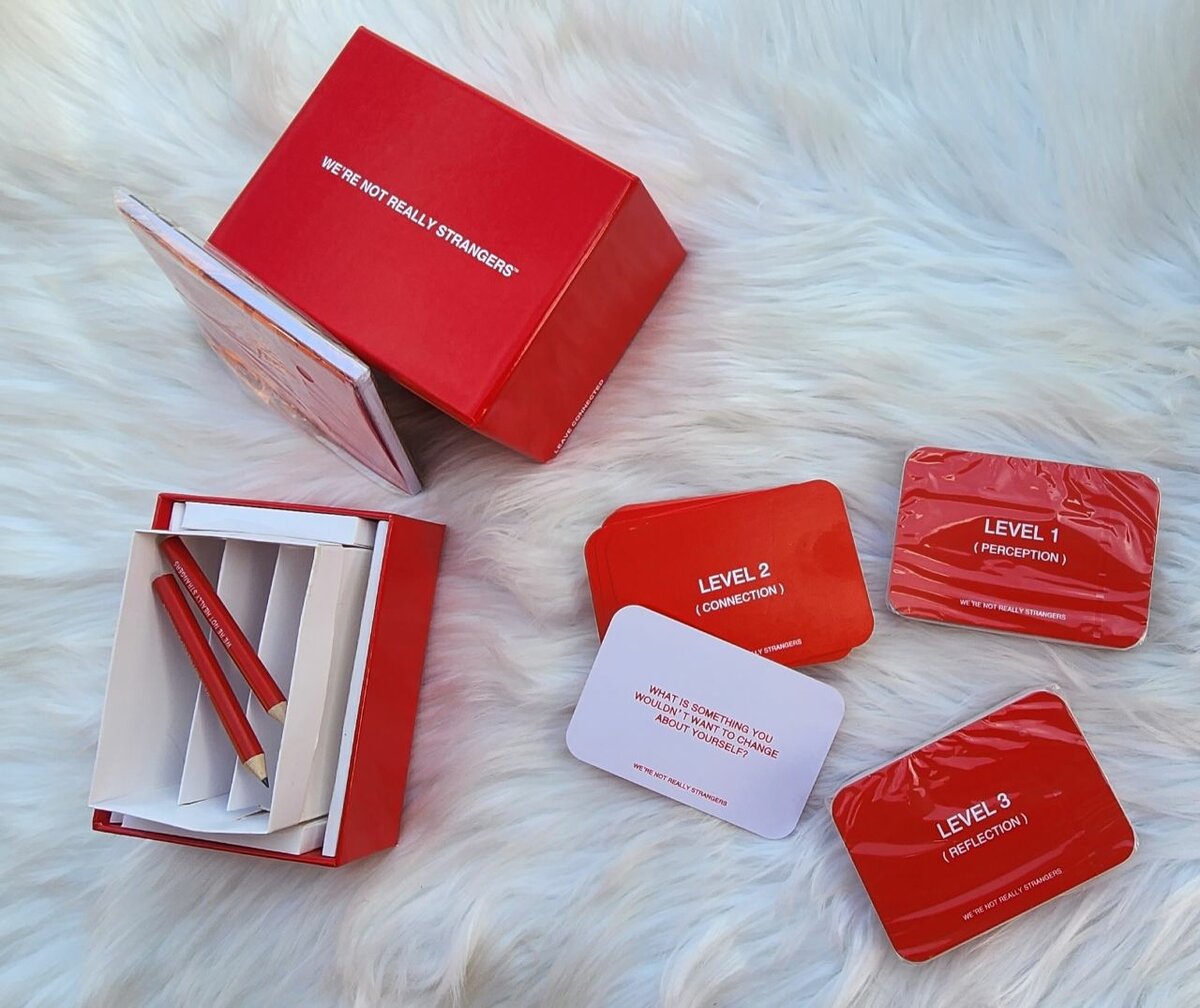 We are not really strangers Card Game