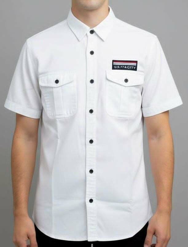 Chemise Homme à Manches Courtes