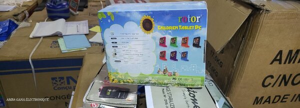 Tablette Enfant Rotor Colorée