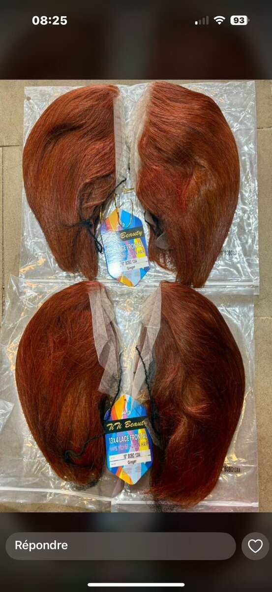 Perruques Synthétiques Ondulées