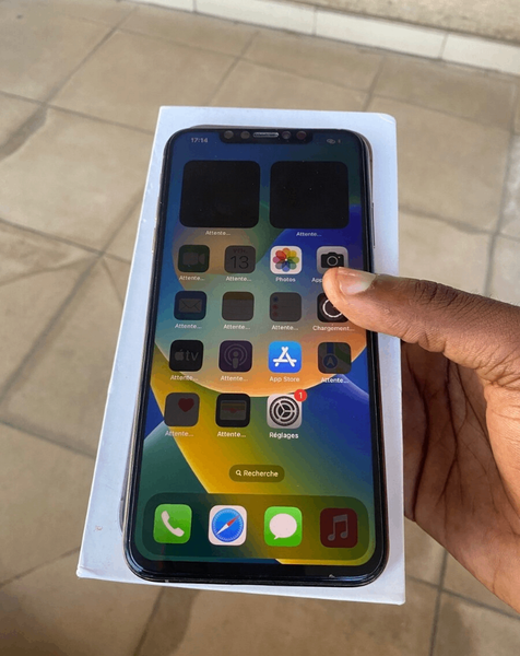 iPhone X 64 Go - Argente