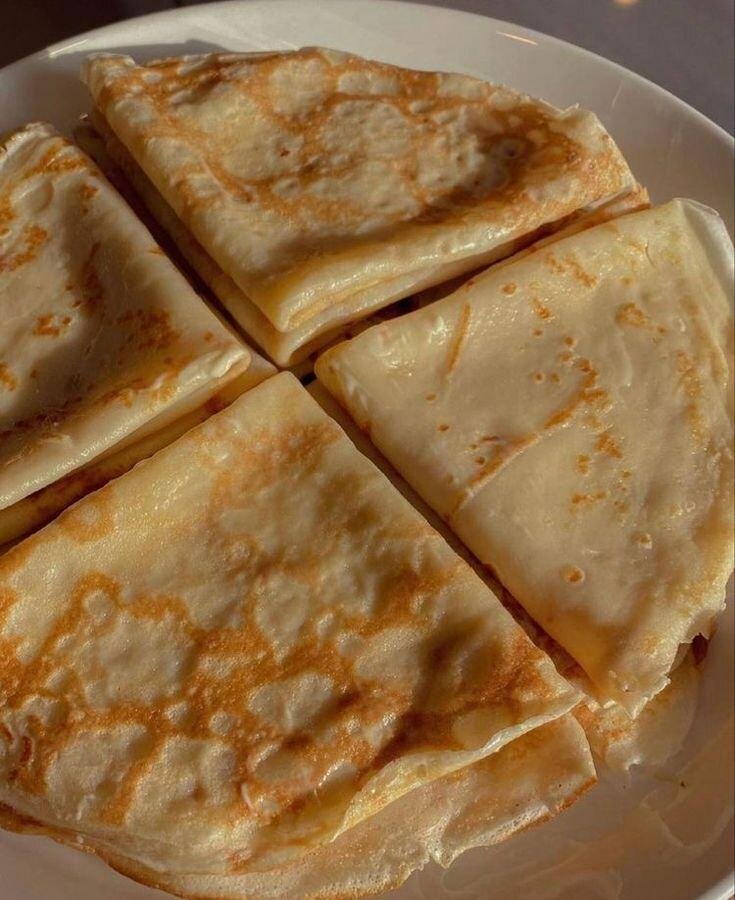 5 crêpes sucrées simple à 500f