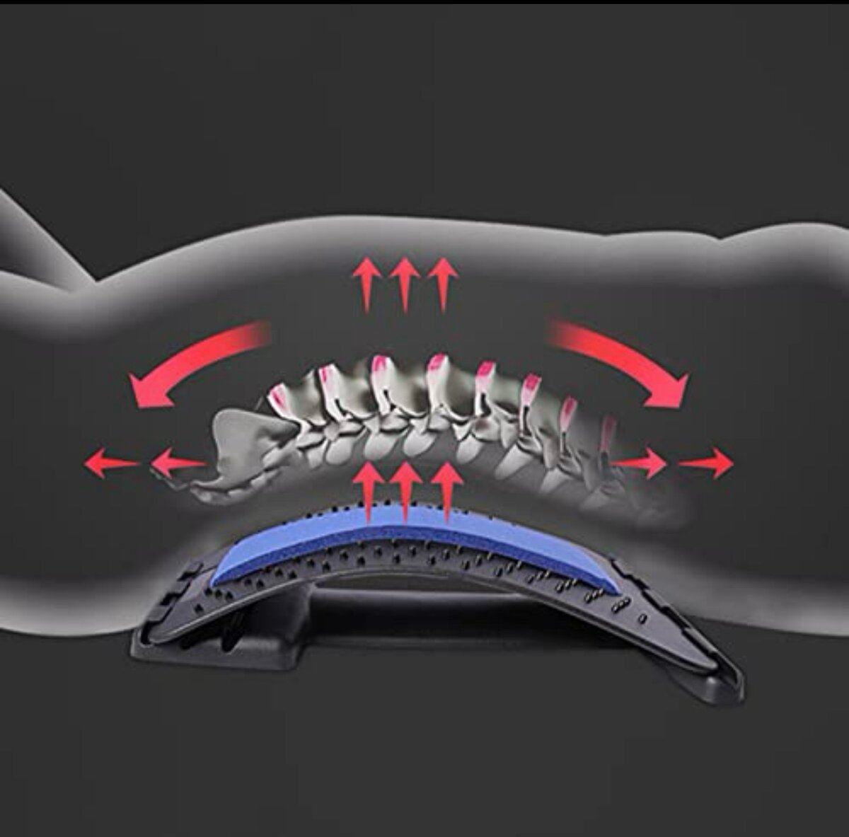 appareil de soulagement des douleurs dorsales à plusieurs ni