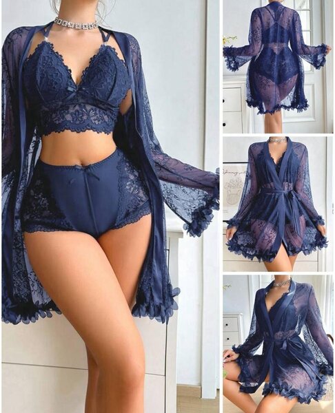 Ensemble Lingerie Dentelle Féminine