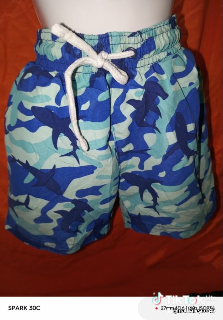 Shorts camouflage enfant