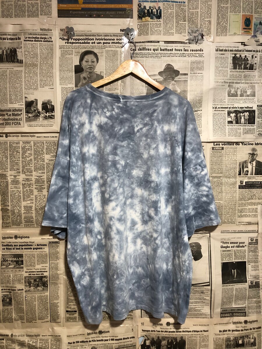 T-shirt oversize tie-dye