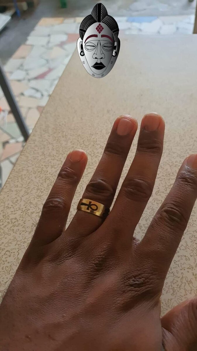 Bague ankh kamit