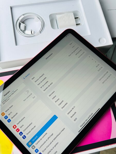 Tablette moderne et élégante