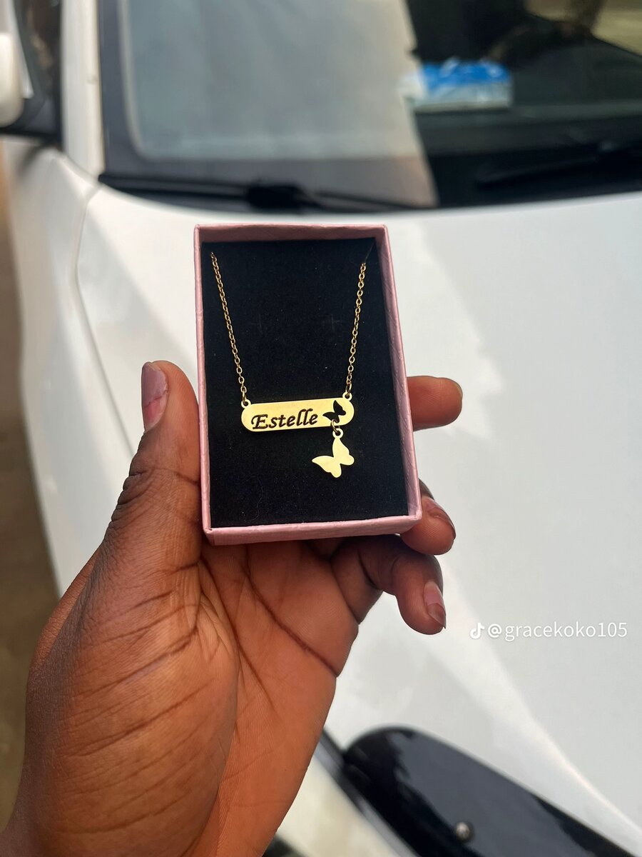 Collier Personnalisé en Or