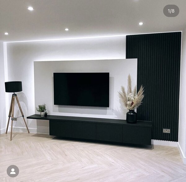 Meuble TV moderne avec LED