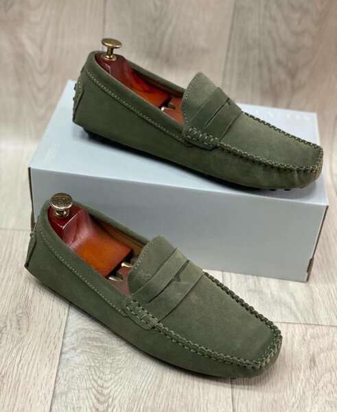 Mocassins en daim élégants