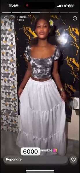 Jupe longue bohème femme