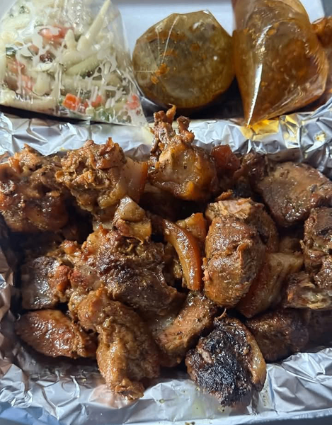 PORC AFRICAIN BRAISÉ