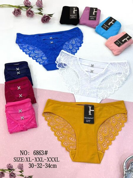 Culottes dentelle féminine