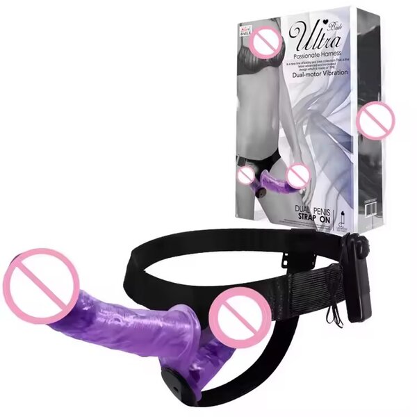 Harnais Double Vibration Purple