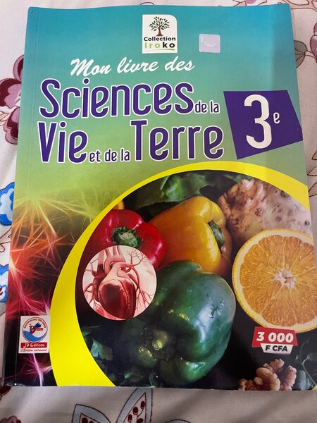 Livre SVT 3e - Édition Tiroko