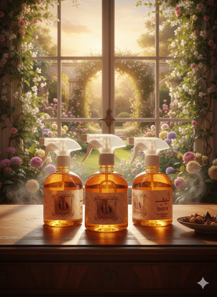 Spray parfumé floral et bois