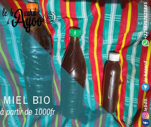 Miel Bio en Bouteille