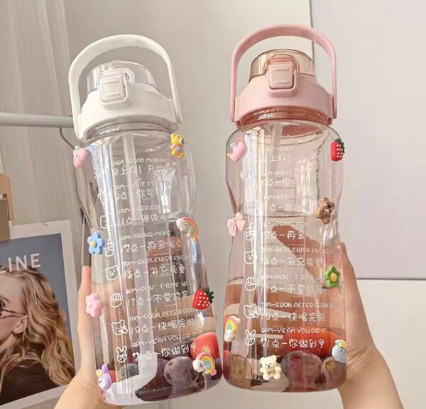 1.5litres Gym Bottle with straw