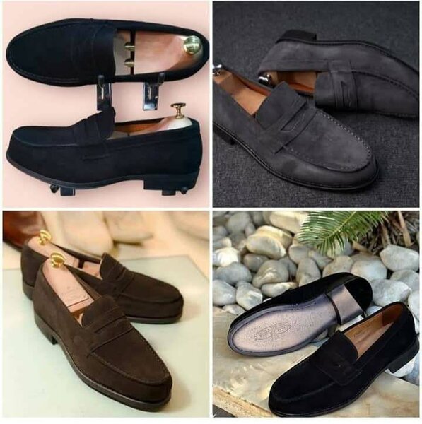 Mocassins élégants en cuir pour hommes