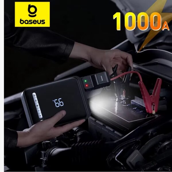 Démarreur de secours 2 en 1 Baseus Super Energy 8000 mAh 100