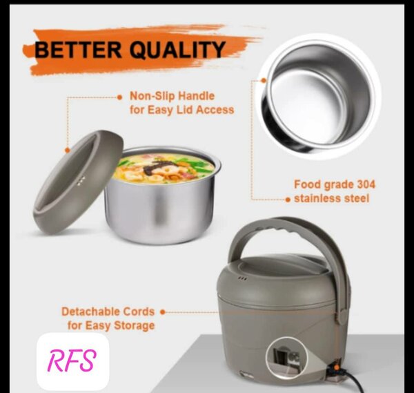 Lunch Box Électrique Inox