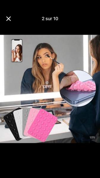 Ventouse double face