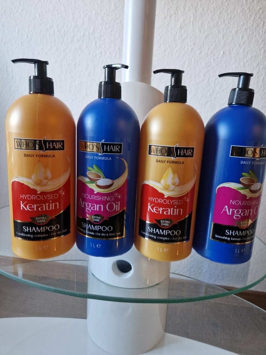 Shampoing who's hair  1litre