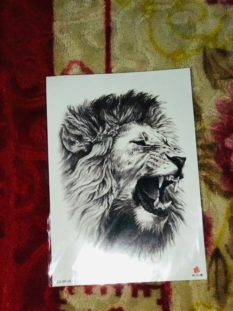 Temporary tattoo sticker